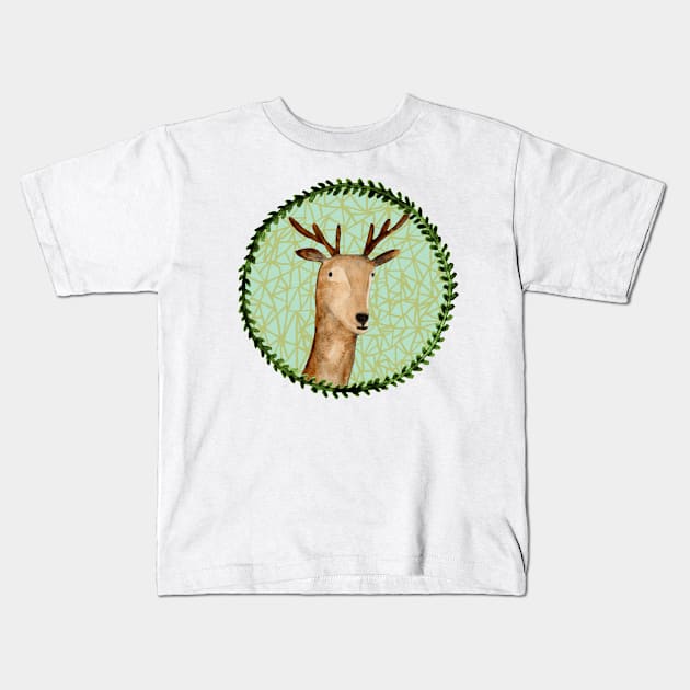 Deer Kids T-Shirt by Sophie Corrigan